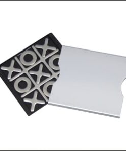 METAL TIC TAC TOE GAME SET