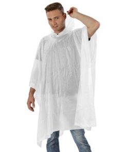 Rainaway Poncho – Avail in: White, Red, Yellow, Pink, Clear