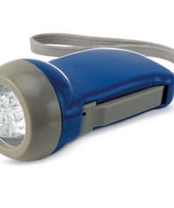 Dynamo torch with 5 white LED lights.