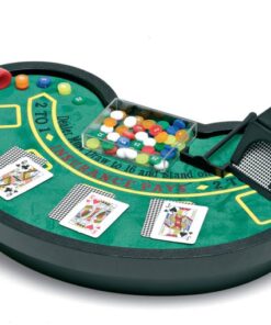 Blackjack gambling set. Size 25,7×16,6x4cm
