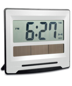 Solar powered desk/wall clock
