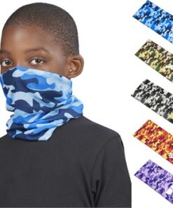 Kids Camo Flexi Tubular Bandana