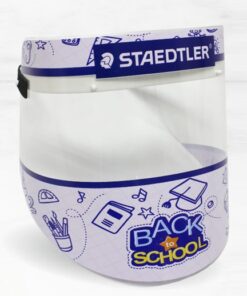 Kids Face Shield With Two Full Colour Stickers – Min 50 units