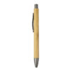 Metal & Bamboo Eco Friendly Ball Pen With Black Ink