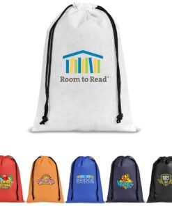 Fun Foldable Drawstring Bag – Cute Animals Themes