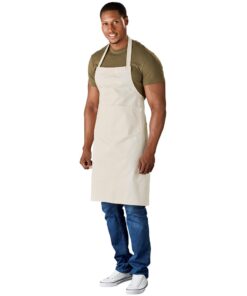 Okiyo Gohan 100% Cotton Apron With Two Front Pockets – Eco Friendly Homeware