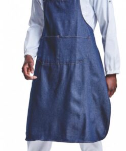 Chef Apron Full Bib Denim Blue