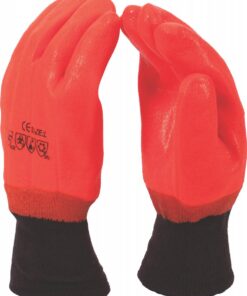 Glove Freezer Pvc Knit Wrist
