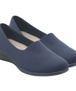Bata Ladies Closed Slip On Shoe – Avail in: Black, Navy