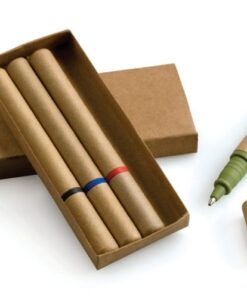 4 Eco-Friendly Pens in Box