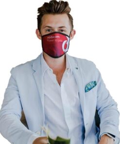 Washable Face Mask 2 Layer with sublimation- Min Order 100 Units