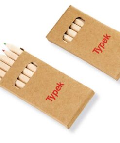 Recycled Colour pencil with 1 colour print on box – Min Order 10