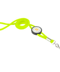 Hi-vis Cord Lanyard Dome + Swivel