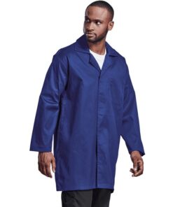 Barron Food Safety Dust Coat – Available in: Royal Blue or White