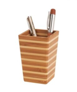 Bamboo Stripe Pen Holder – Bamboo