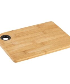 Bamboo Cutting Board With Thumb Hole – Avail in: Brown