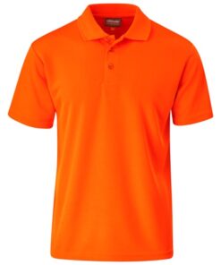 Sector Hi-Viz Polyester Golf Shirt – Avail in Lumo Green, Yellow or Orange