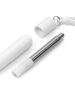 Bizango Telescopic Straw – White