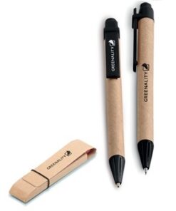 Enviro Eco-Logical Ball Pen & Clutch Pencil Set