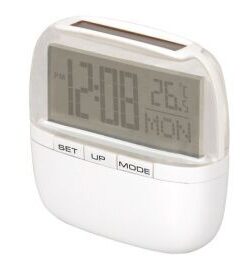 Solar clock – Assorted colors available