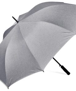 Strong & Large Wolseley Golf Umbrella With Auto-Open & Foam Handle – Grey Melange