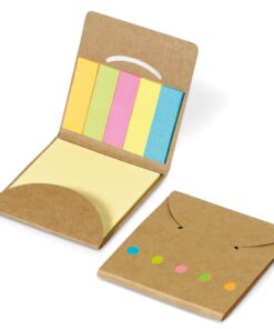 Traxx Memo Set With Pad & Sticky Flags – 100% Recycled Paper