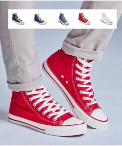Unisex Retro High Top Canvas Sneaker