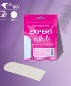 Staleks Disposable white foot file replacement papers 180 grit (30 pcs)