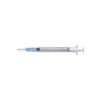 1ml Syringe with Needle Attached (100/Box)