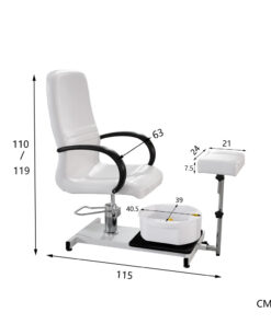 Alternative view of Pro Pedi Station