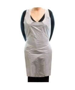 Disposable Aprons – White/Clear  (100’s)
