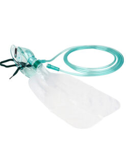 Sterile Non-Rebreather Oxygen Mask ��� Adult with 2M Tubing & Bag