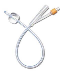 Foley Catheter 2-Way Silicone Coated Standard FG.12 – FG.24