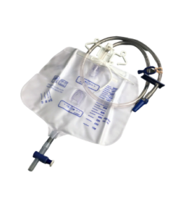 2000ml Urine Drainage Bag with Reflux Valve – Pack of 10