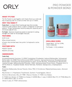 Alternative view of ORLY Pro Powders - White Tips