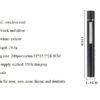 Rechargeable pupil torch