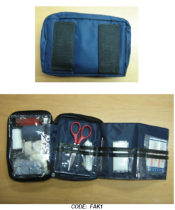 Basic First Aid Bag ��� Blue (Empty)