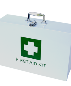 Large Comprehensive First Aid Kit in Metal Case