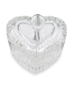 Alternative view of Glass dappen dish - Heart shape