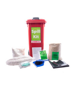 130l Chemical Wheelie Bin Spill Kit