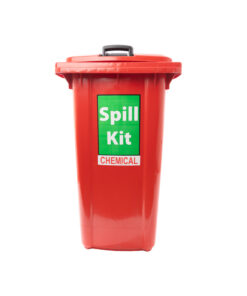 Alternative view of 240l Chemical Wheelie Bin Spill Kit