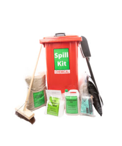 240l Chemical Wheelie Bin Spill Kit