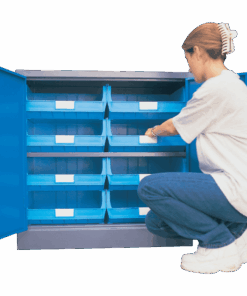 Blue ��� Linbin �� Storage Bin Half Size Cabinet Kit 4