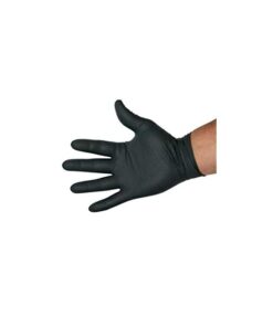 Examination Gloves - Black Nitrile - Powder Free - Box Of 100 - 10 Boxes