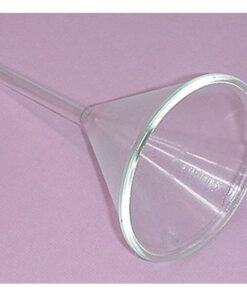 Funnel, Glass 100mm D, Stemm 10mm