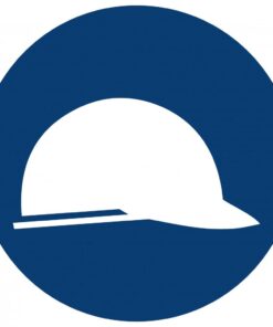 Head Protection Shall Be Worn safety sign