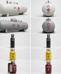 Nitrogen Gas Cylinder 10L (Pipeline Purging & Pressure Testing)